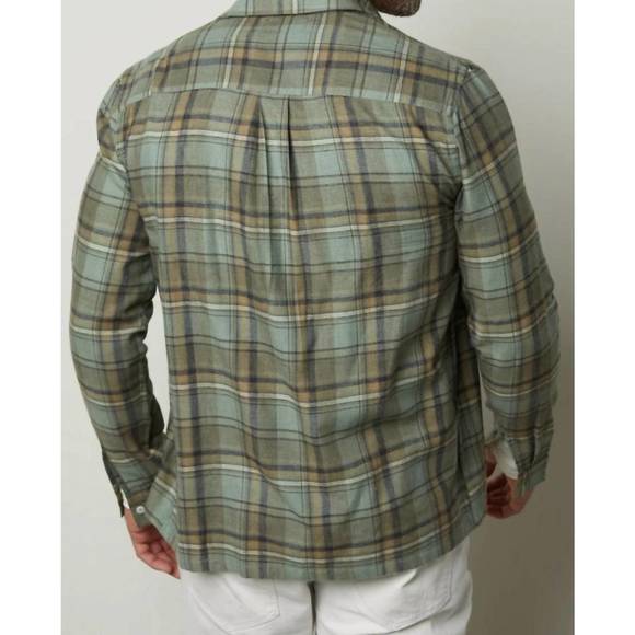 NEW VELVET BY GRAHAM & SPENCER timothy plaid shirt in multi - Picture 3 of 3